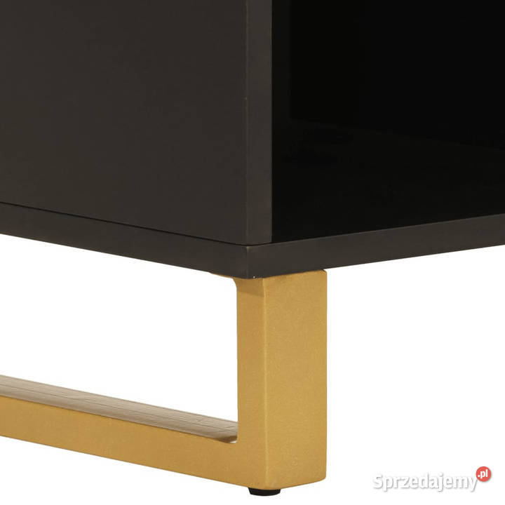 Szafka brązowoczarna 80x335x75 lite drewno mango Warszawa