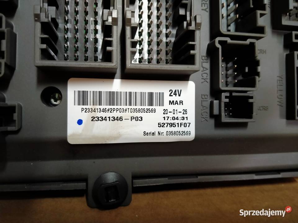 VOLVO RENAULT SKRZYNKA BEZPIECZNIKÓW 23341346 Kargowa