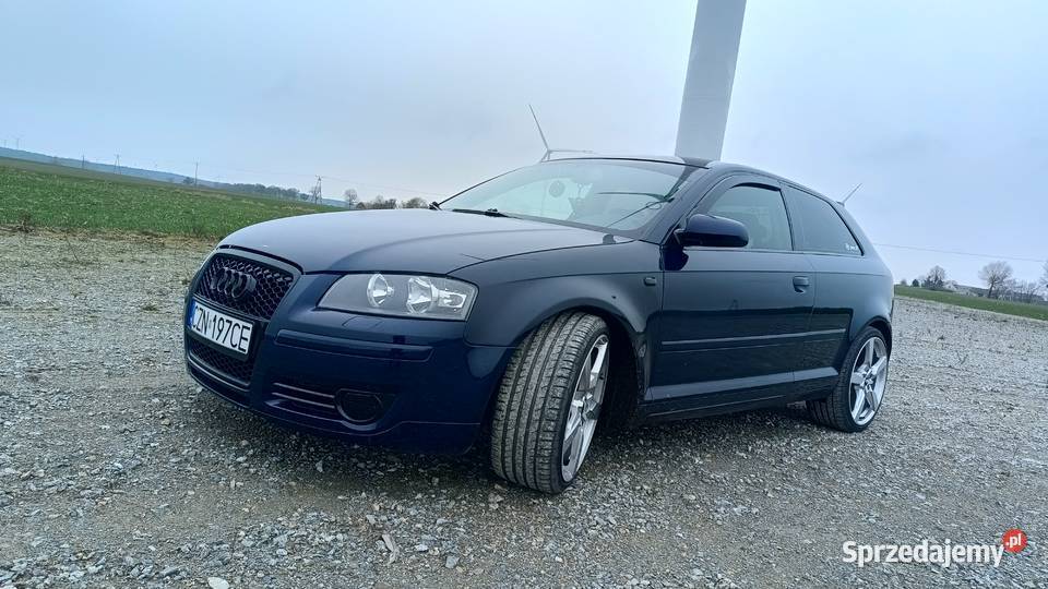 Audi A3 8P 20TDI 140200 2003r Samochody osobowe Żnin sprzedam