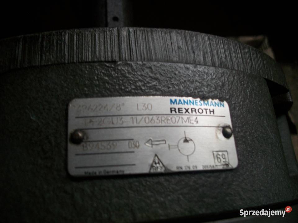 Pompa Mannessman Rexroth małopolskie Olkusz