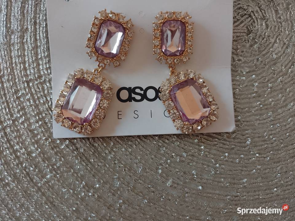 ASOS Wytworne Bogato zdobione kolczyki z Londynu