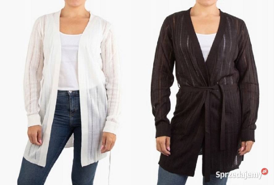Komplet 2 kardigany Chicago 600W czarny i biały śląskie Katowice