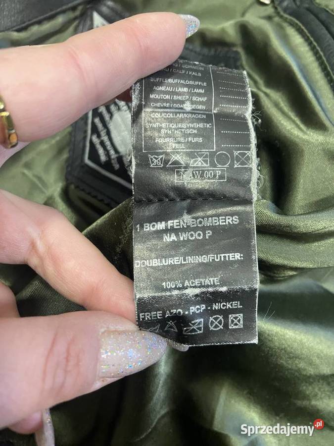 Redskins kurtka męska skórzana oryginal XL Rozmiar XL Świnoujście