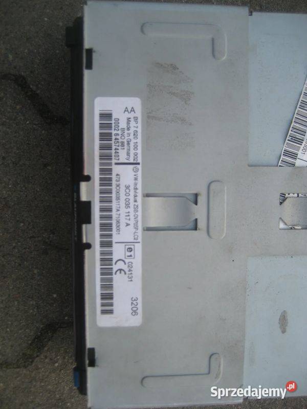 vw passat b6 0510r odtwarzacz dvd blaupunkt Rakoniewice