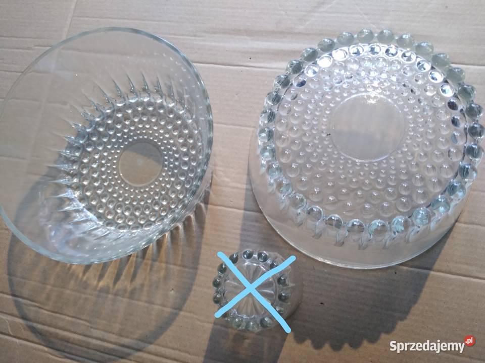 Stare szkło HSG Ząbkowice miseczka miseczki PRL śląskie Dąbrowa Górnicza