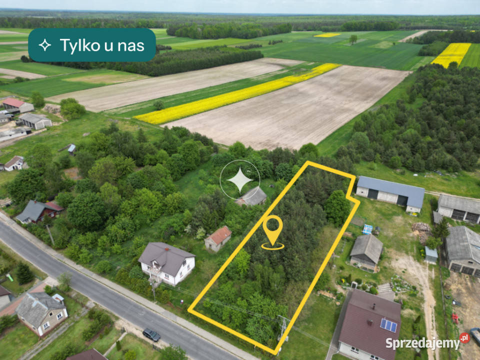 Działka Siedliskowa w Ruskowie 2791m2