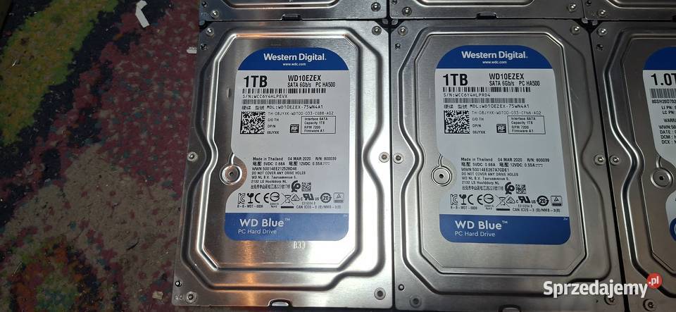 Dyski HDD 1 TB i 500Gb 24 sztuki komplet lubuskie Zielona Góra