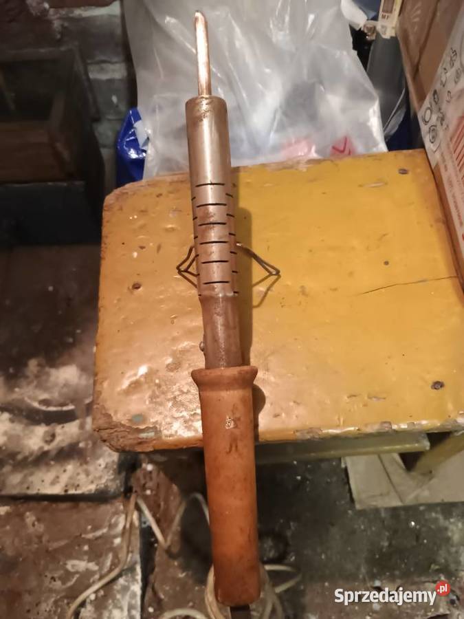 Lutownica grotowa z PRLu Narzędzia Płock