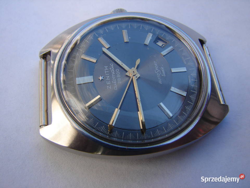 Vintage Zenith AutoSport Luxe 28800 Sprawny Cal Antyki