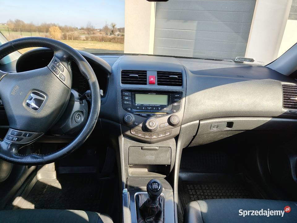Honda Accord 2005 20 155 LPG Skóra Klima benzyna+LPG Iwaniska