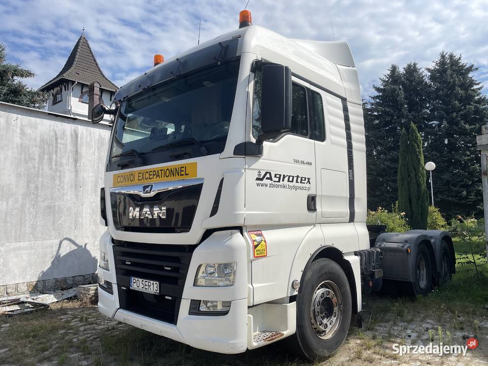 MAN TGX 26460 6x4 niski przebieg Wtelno