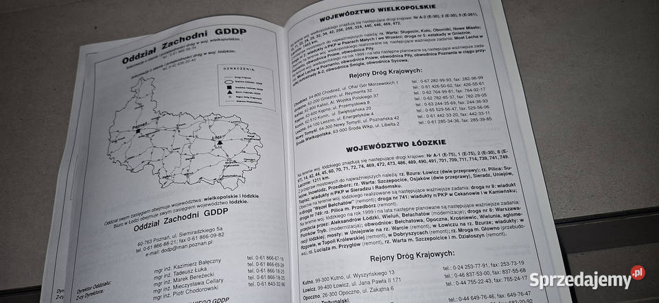 Unikat Dokumentacja GDDP 1999 Polska Antykwariat Leszno