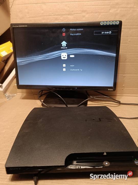 SONY PlayStation3 CECH2504B wielkopolskie Poznań