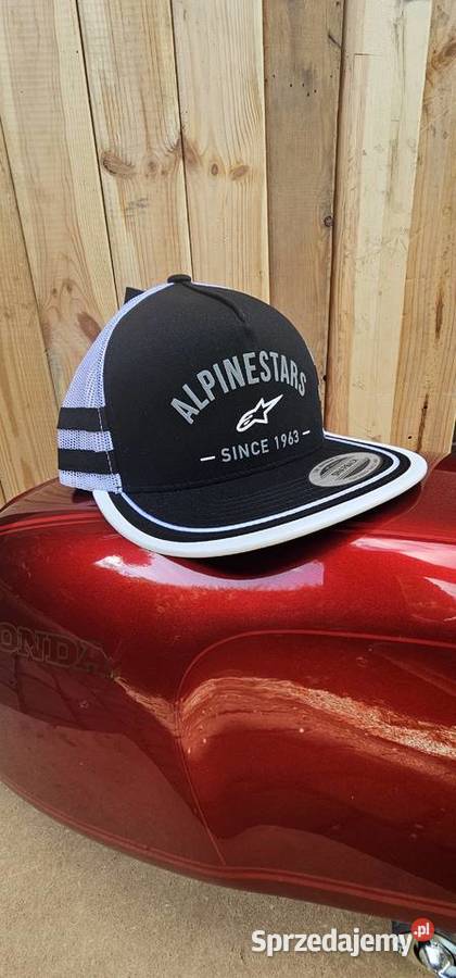 Alpinestars Backline Trucker Hat BlackWhiteGrey Piła