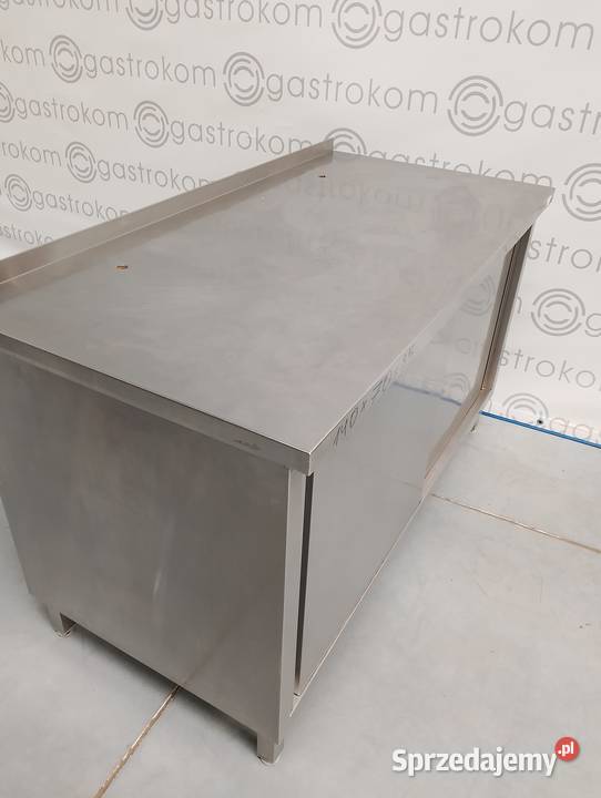 Stół z drzwiami suwanymi 140x70x85 Gastronomia dolnośląskie Wrocław