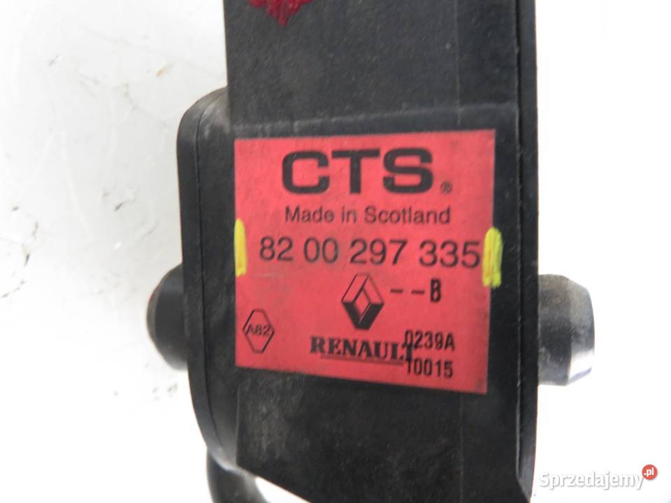 POTENCJOMETR GAZU CLIO III 15 dCi 8200297335 Motoryzacja