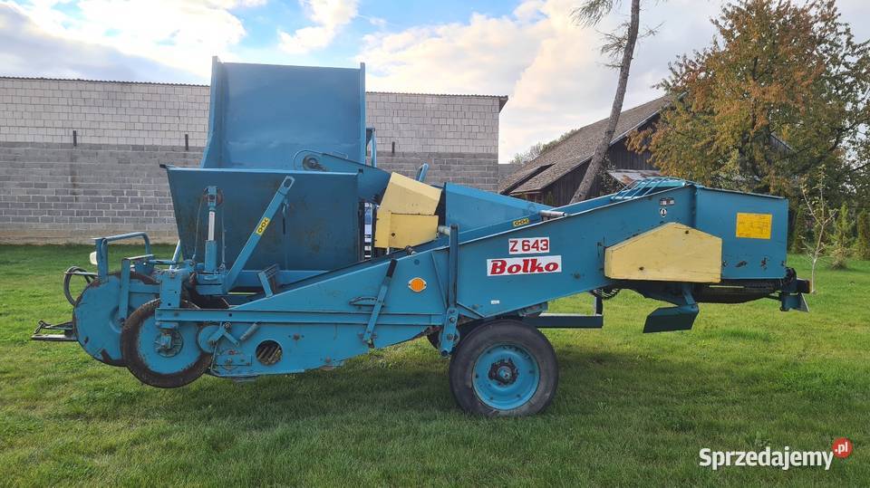 Kombajn Ziemniaczany Bolko Z643 orginał Miechów