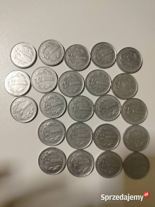 Monety 1 1985 r 23 sztuki Łączki