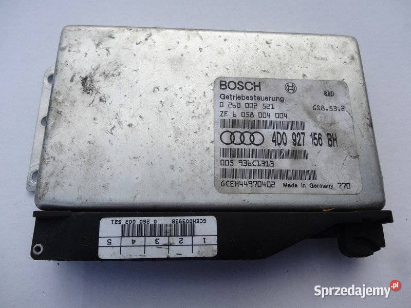 AUDI A8 D2 STEROWNIK SKRZYNI BIEGOW 4D0927156BH