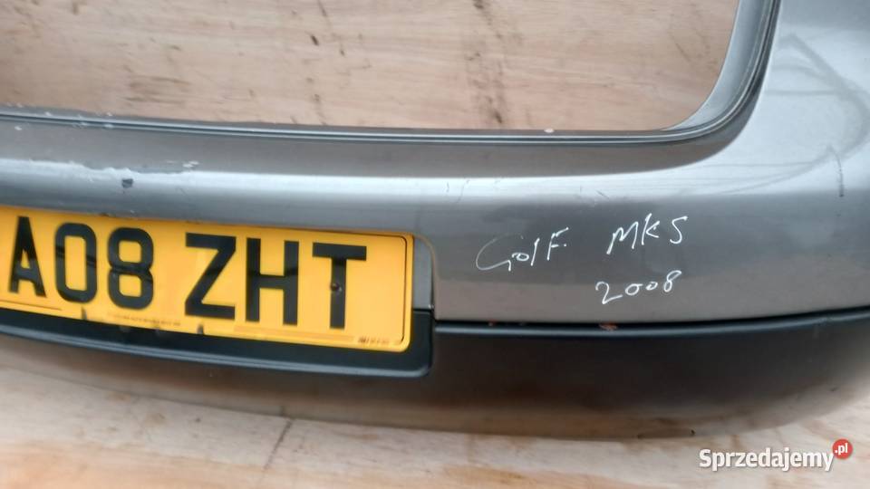 VW GOLF V HB ZDERZAK TYŁ LA7T wielkopolskie Zbierkowo