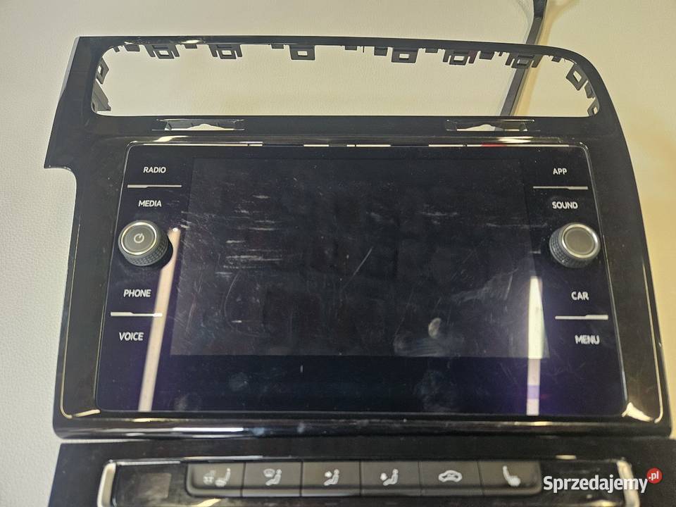 VW Golf 7 VII lift radio wyświetlacz panel osobowe podkarpackie Stubno sprzedam