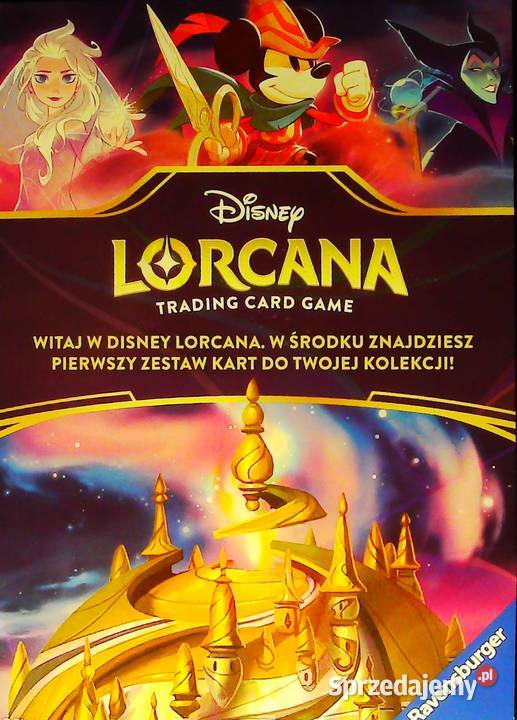 Zestaw 12 kart reklamowych do gry Disney Lorcana