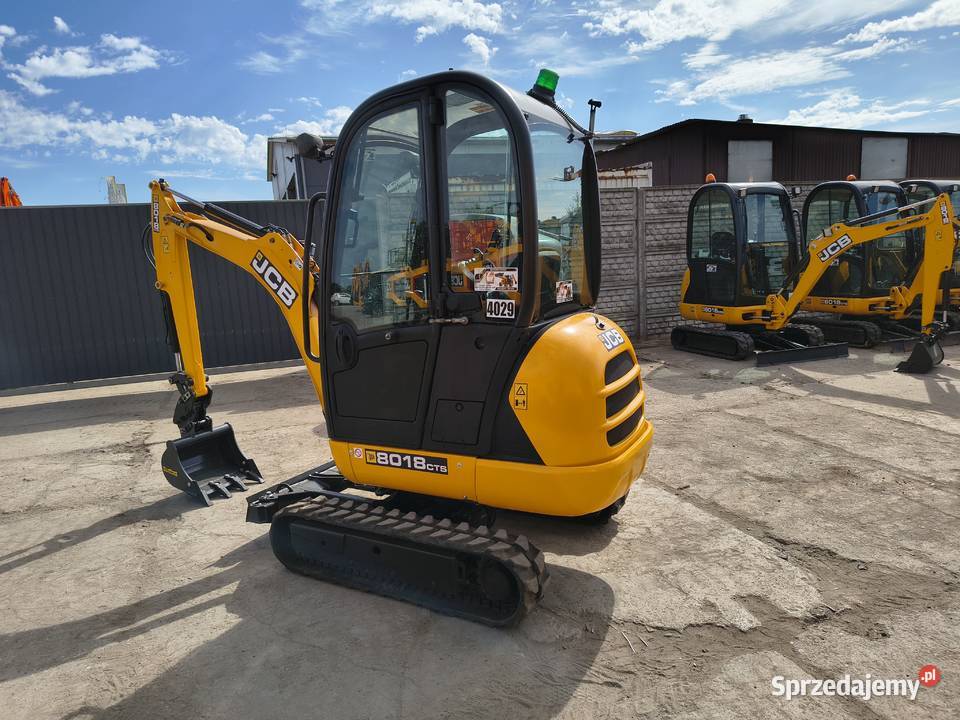 MINIKOPARKA 18 TONY JCB 8018 CAT KUBOTA LONKING Kabina wielkopolskie Krotoszyn sprzedam
