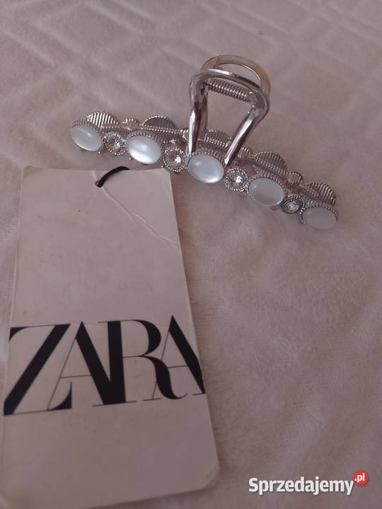 ZARA Bogato zdobiona duża spinka ślubna z Dla kobiet Kraków