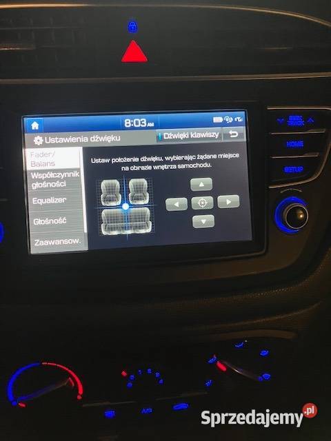 Radio fabryczne ekrandotyk Hyundai I20 II Nawigacje fabryczne Grodziec
