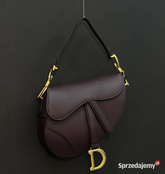Torebka Dior saddle brazowa czekoladowy skóra Wrocław