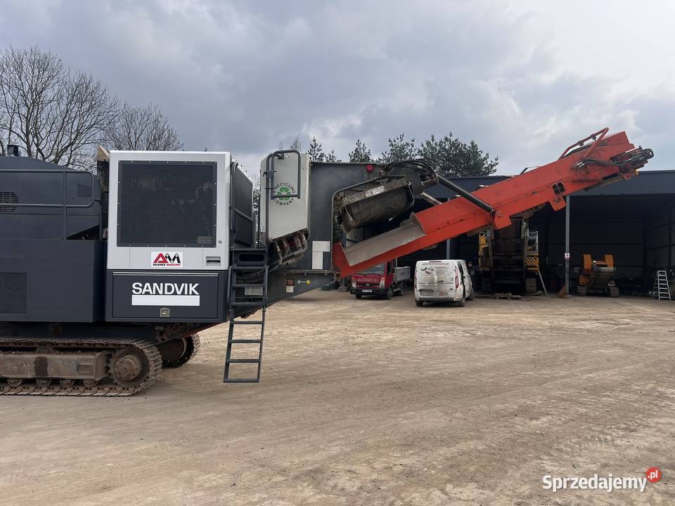 Kruszarka szczękowa Sandvik QJ241 Pozostałe Zator