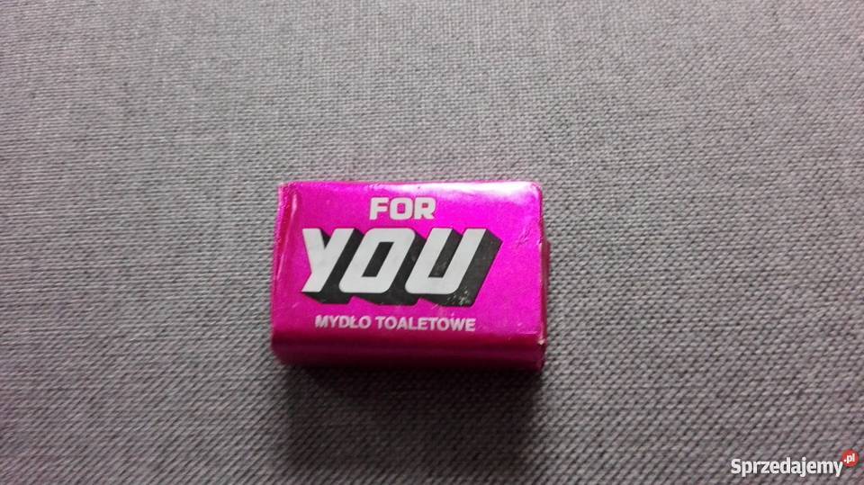 Pamiątki z PRL MYDŁO TOALETOWE FOR YOU Pozostałe