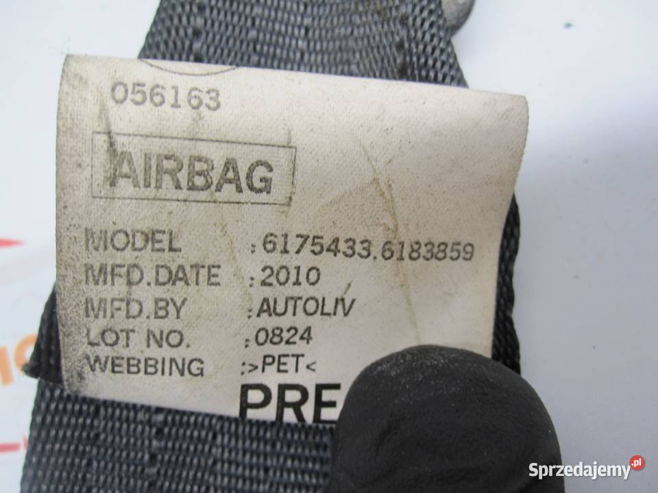 NISSAN JUKE 10r pas bezpieczeństwa lewy przód Kielce