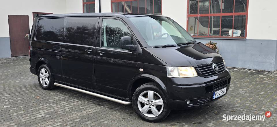 Volkswagen Transporter T5 Long 25 TDI 174 Regał diesel Sobolew sprzedam