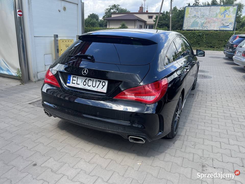 Mercedes CLA 220cdi AMG Super Stan bogata skórzana tapicerka Łódź