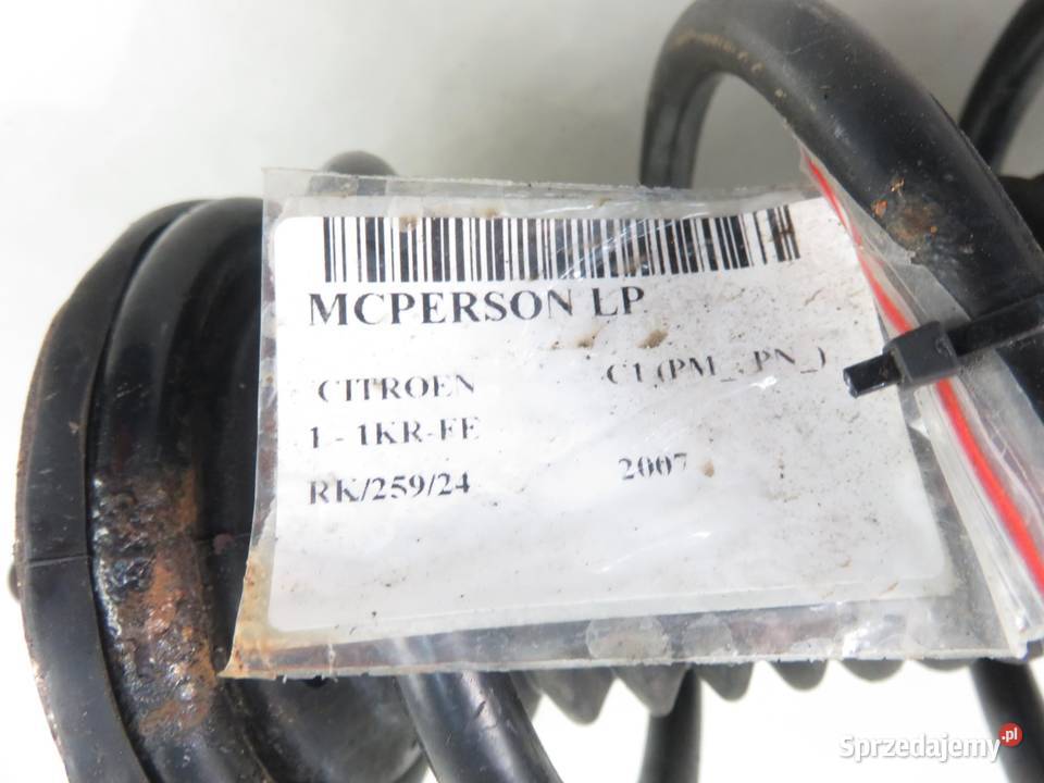 MCPERSON LEWY PRZEDNI CITROEN C1 10 12V