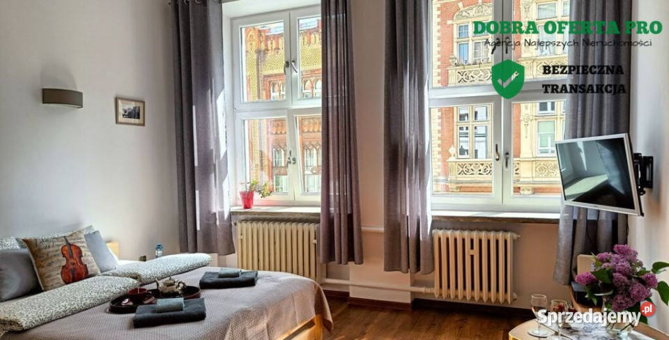 Unikatowe 2 pokoje w centrum Ogarna 18346zł/m2 Gdańsk sprzedam