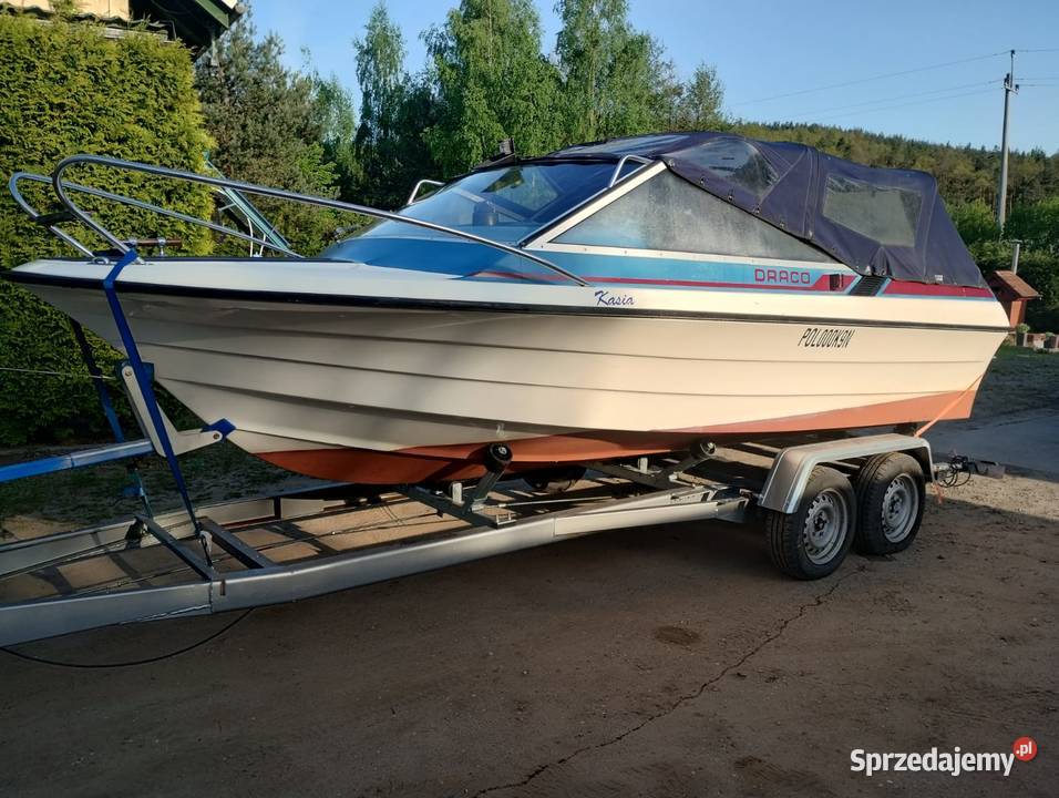 Łódź motorowa Draco Rok produkcji 1986 Kwidzyn
