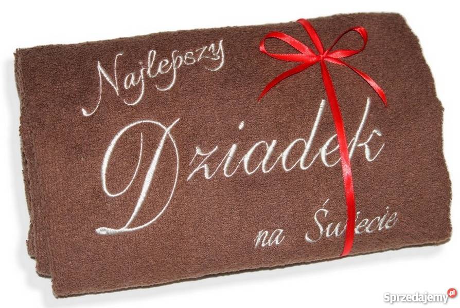 Ręczniki Prezent na DZIEŃ BABCI i DZIADKA 500g 2 Grudziądz