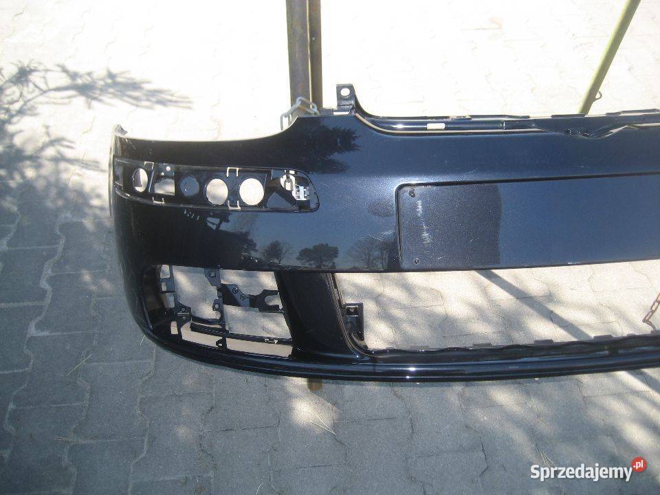 vw golf v 5 zderzak przedni czarny