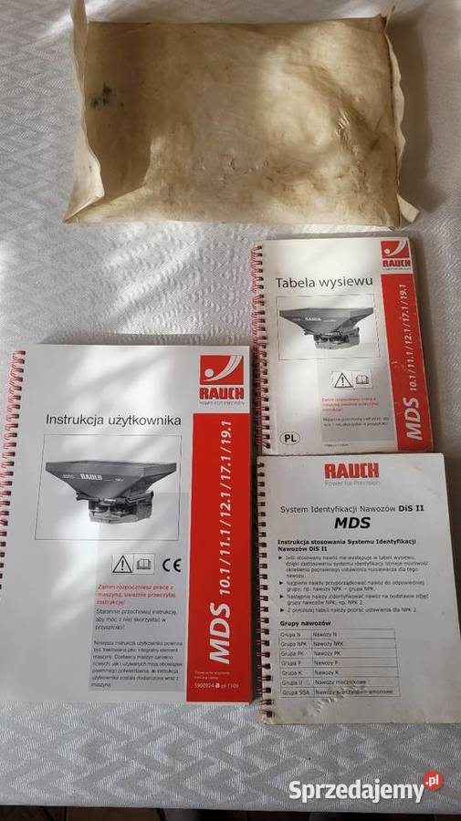 Rozsiewacz Rauch MDS 171 2011r Amazone X M lubelskie Biała Podlaska