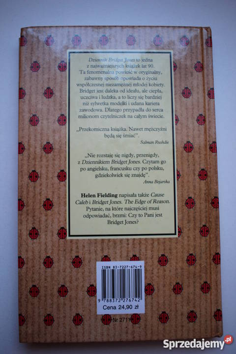 Komplet zestaw 2 książki Helen Fielding Bridget Toruń