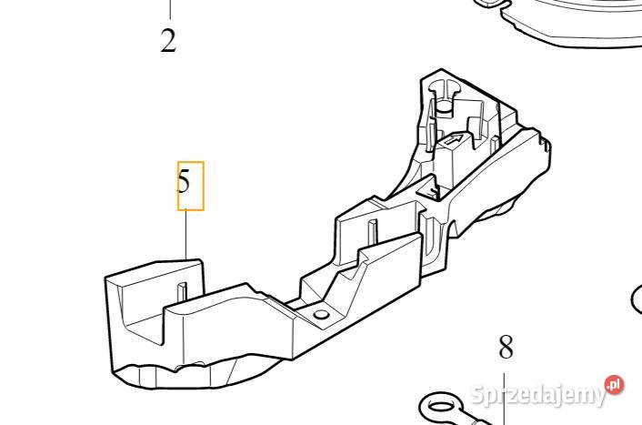 VOLVO V60 II styropianowy wklad kola zapasowego Bielany Wrocławskie