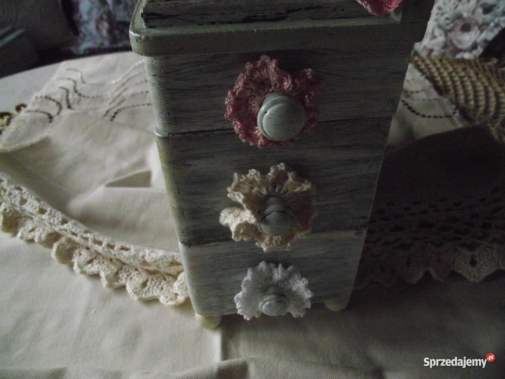 ŻYCIE NICIARKI SHABBY CHIC Antyki Piła sprzedam