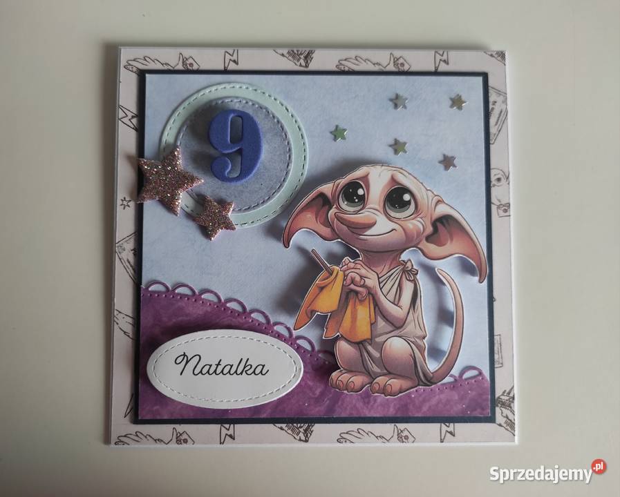 Personalizowana kartka ręcznie robiona na Łódź