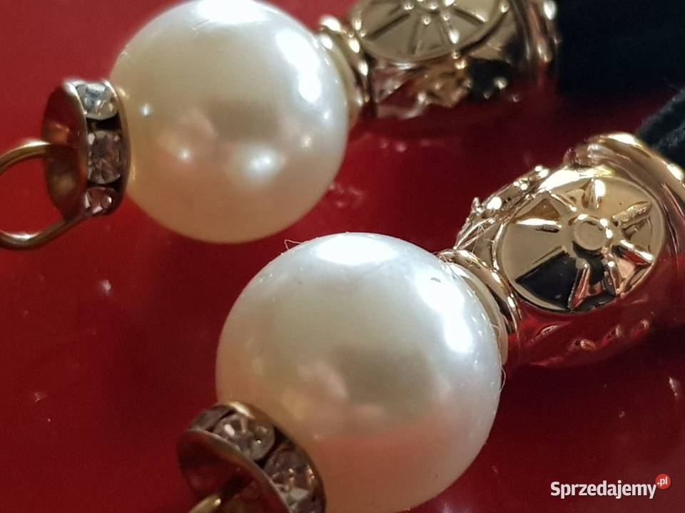 zawieszki przywieszki wisiorki kolczyki perły Kielce