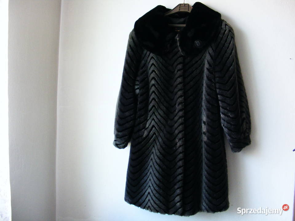 Futro długie sztuczne Bergamo R 42 Rozmiar 42(XL) Moda i Styl Oborniki Śląskie