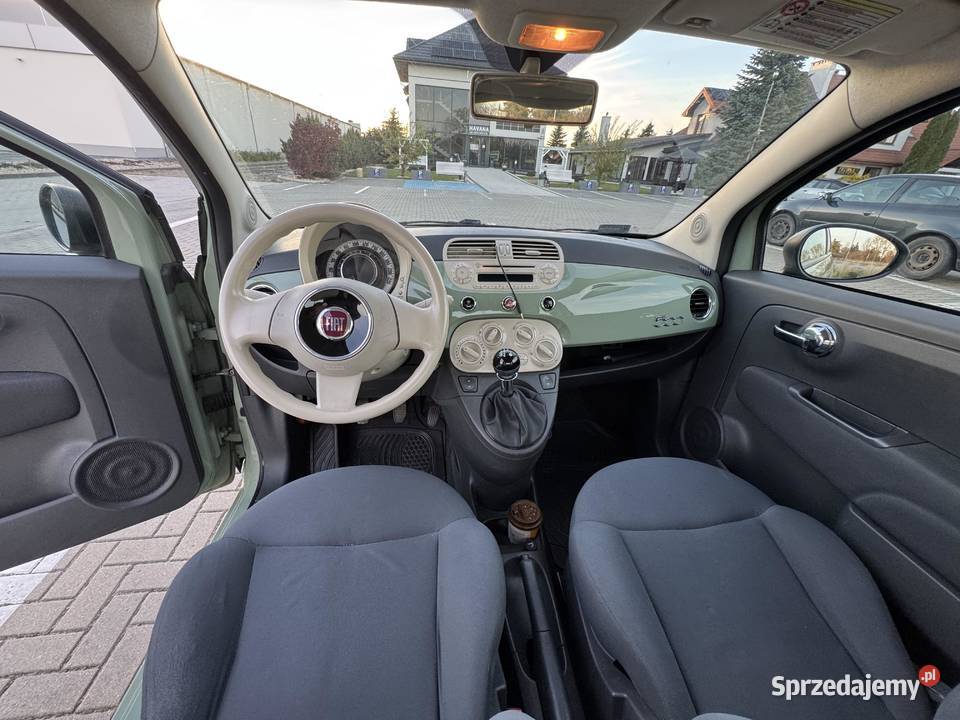 Fiat 500 12 Benzyna MIĘTOWY SALON Lublin 9 900