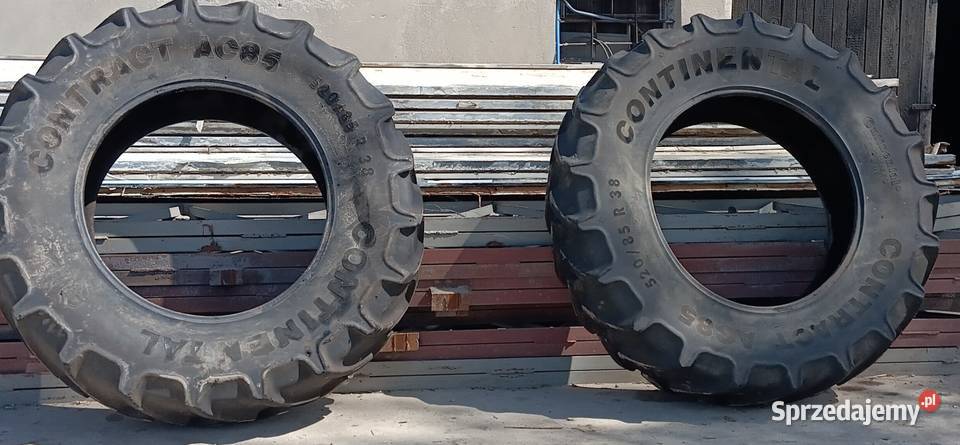 Para opony CONTINENTAL AC85 Radialne 52085 R 38 Kutno