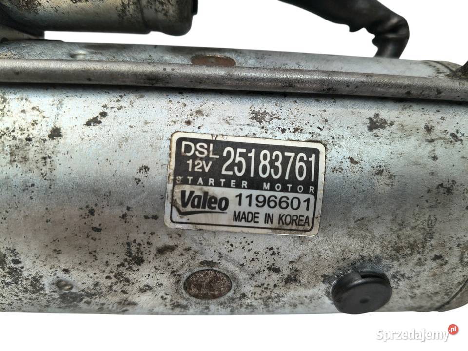 ROZRUSZNIK Chevrolet Orlando 20 VCDI Z20D1 Valeo Chełm